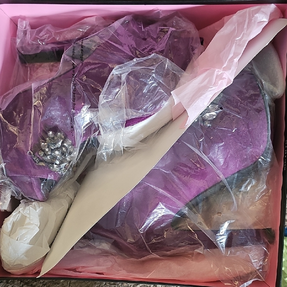 Steven By Steve Madden Purple Heels